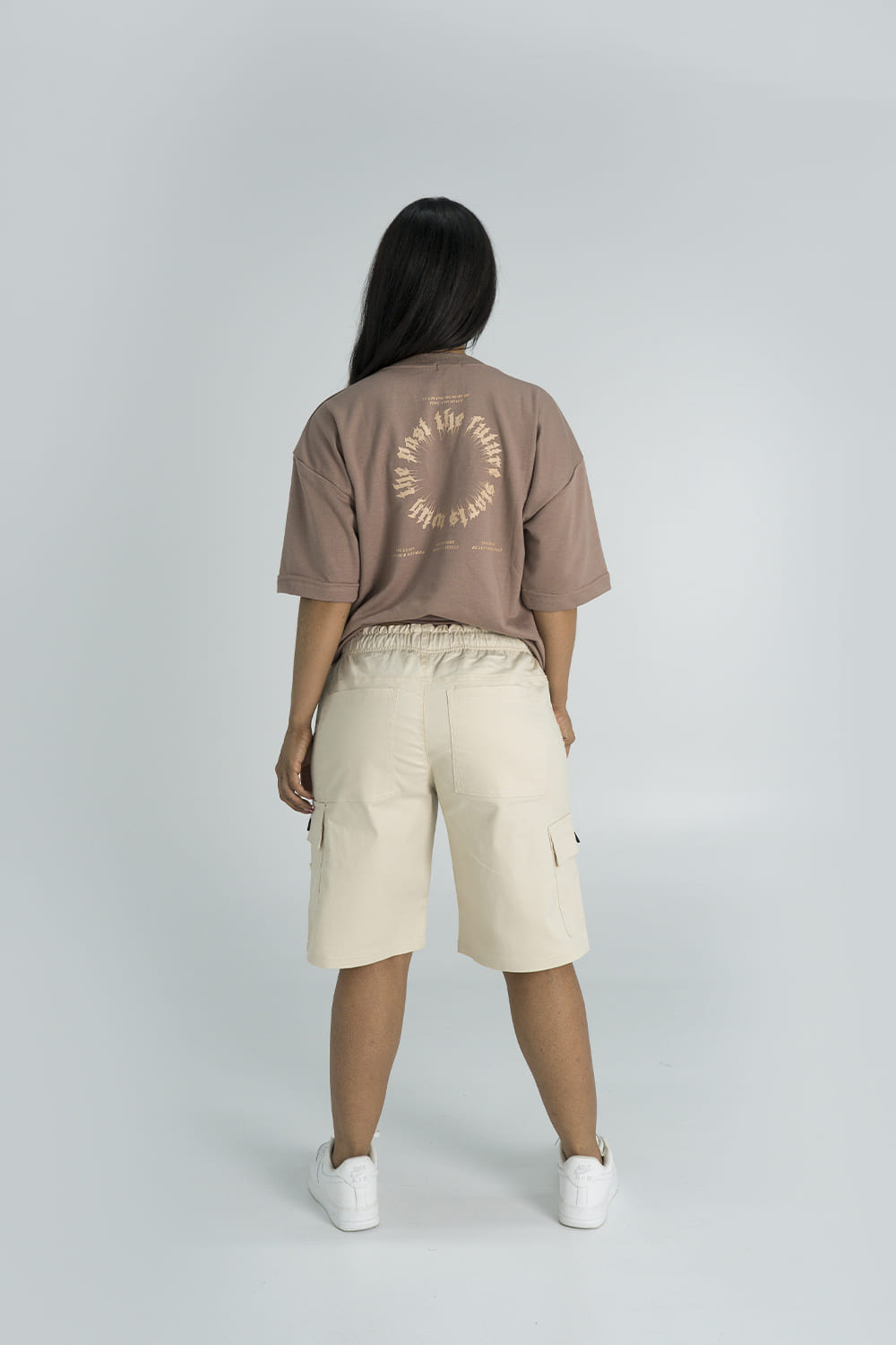 BCO SIGILISM LETTER T- SHIRT - KHAKI 8351