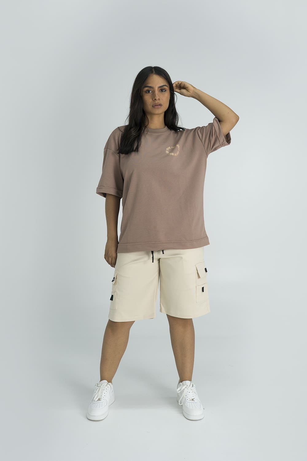 BCO SIGILISM LETTER T- SHIRT - KHAKI 8351