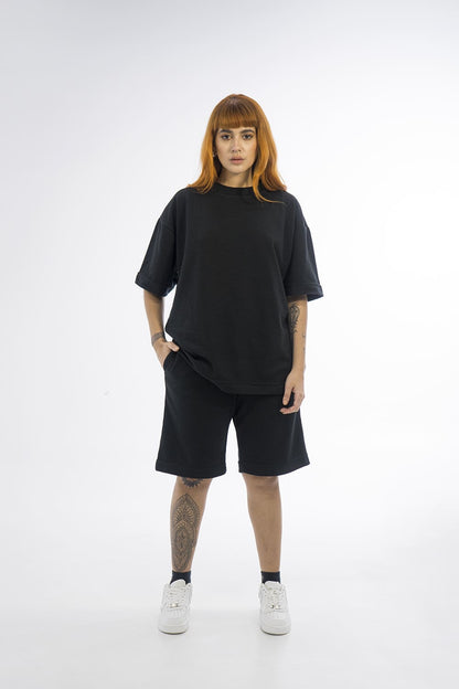 Basics Texture short - 8262 BLACK