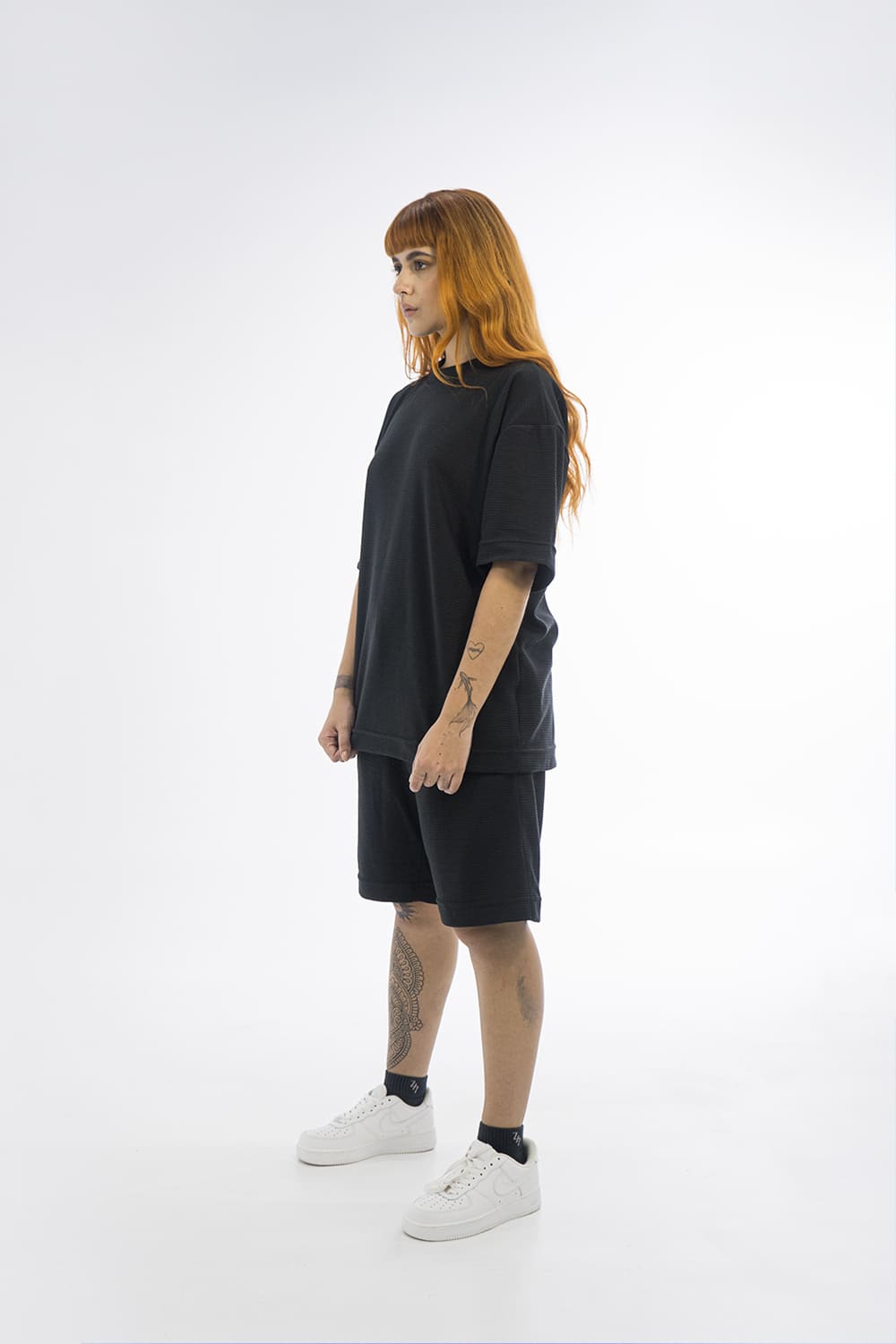 Basics Texture short - 8262 BLACK