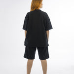 Basics Texture t-shirt - 8306 BLACK