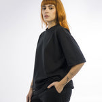 Basics Texture t-shirt - 8306 BLACK