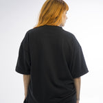 Basics Texture t-shirt - 8306 BLACK