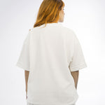 Basics Texture t-shirt - 8306 IVORY