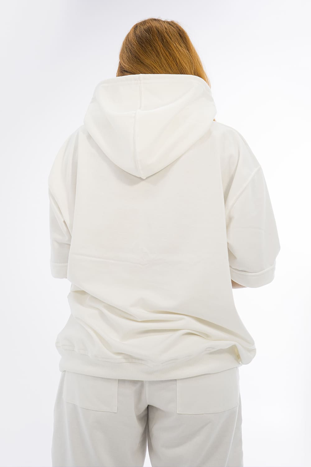 BCO Basics - Sleeve hoodie - 8277 IVORY