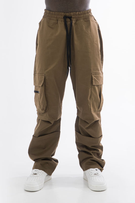 BCO mid zip Cargo pants BROWN 8247