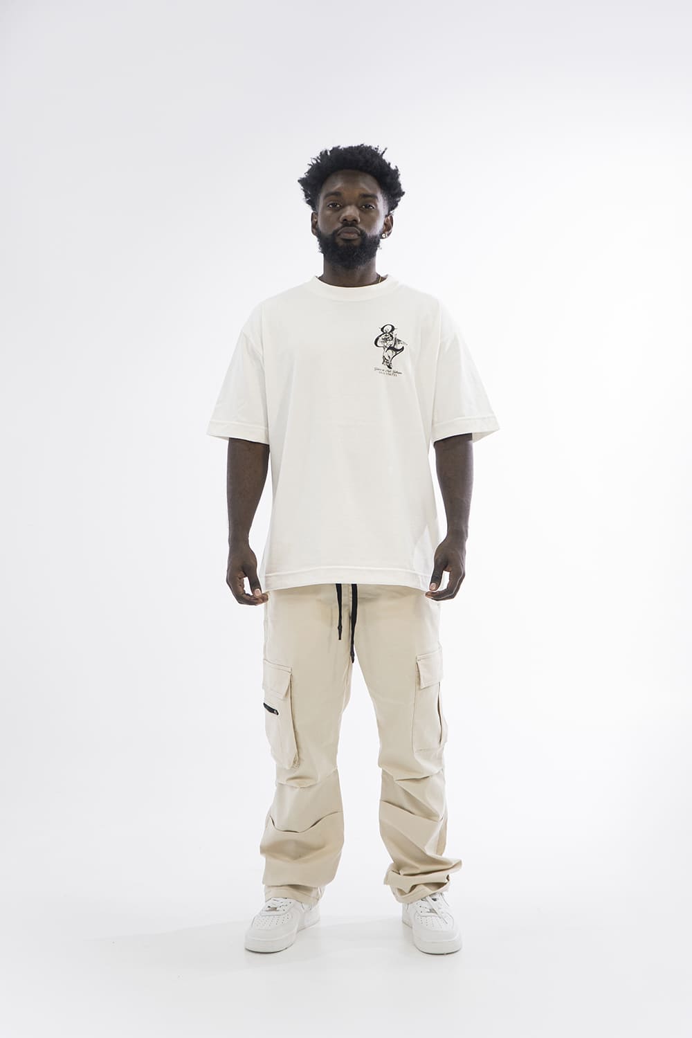 BCO mid zip Cargo pants SAND 8247