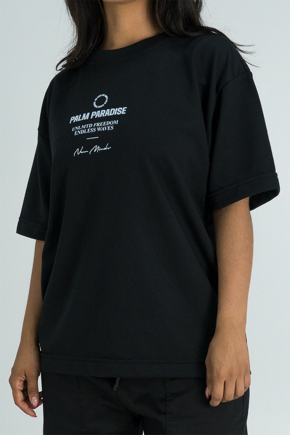 BCO PALM PARADISE T - SHIRT - BLACK 8350