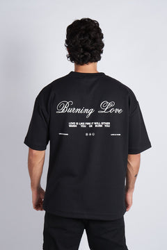 Camiseta oversized burning love - drop 01 - 25