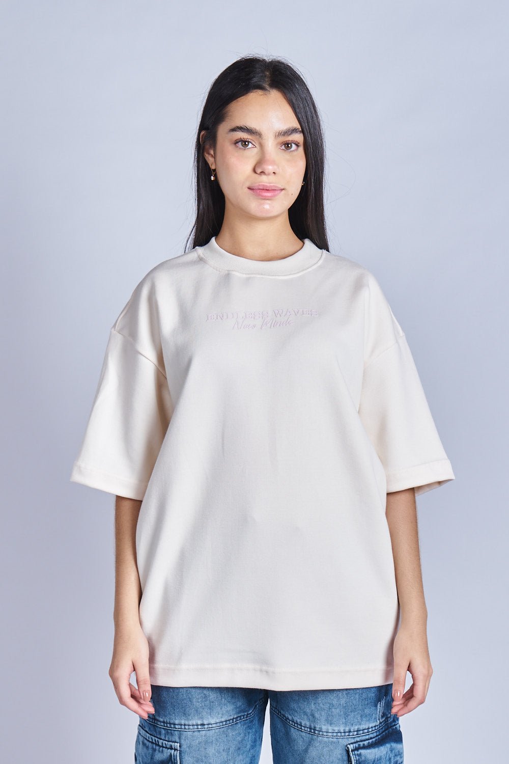 Camiseta oversized endless waves - drop 01 - 25