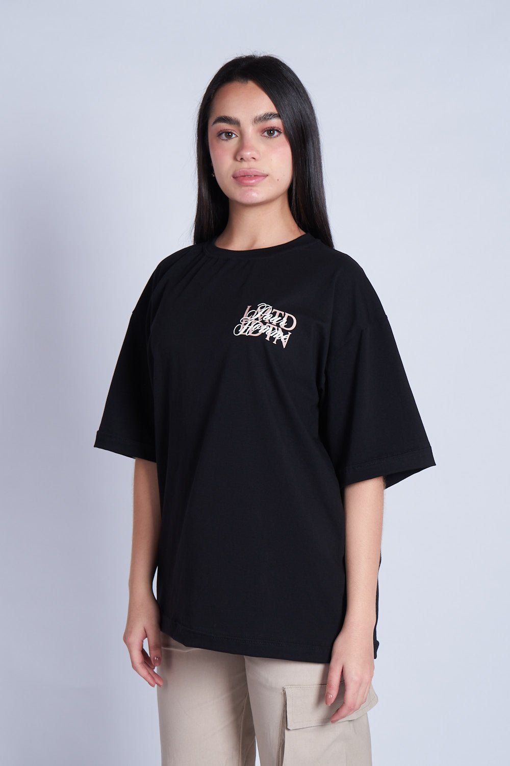 CAMISETA OVERSIZED LIMITED EDITION NEGRO - REDUX CLUB