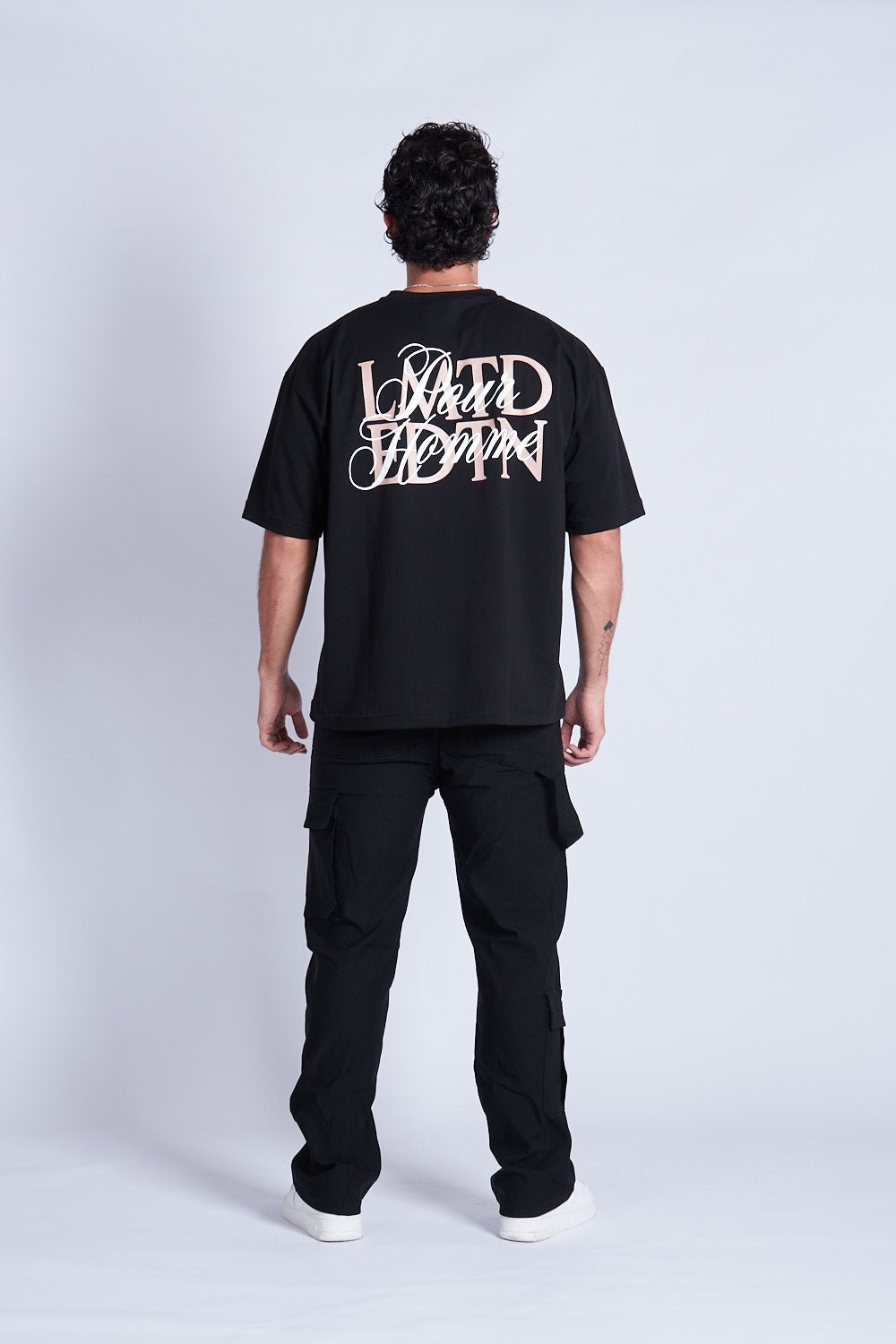 CAMISETA OVERSIZED LIMITED EDITION NEGRO - REDUX CLUB