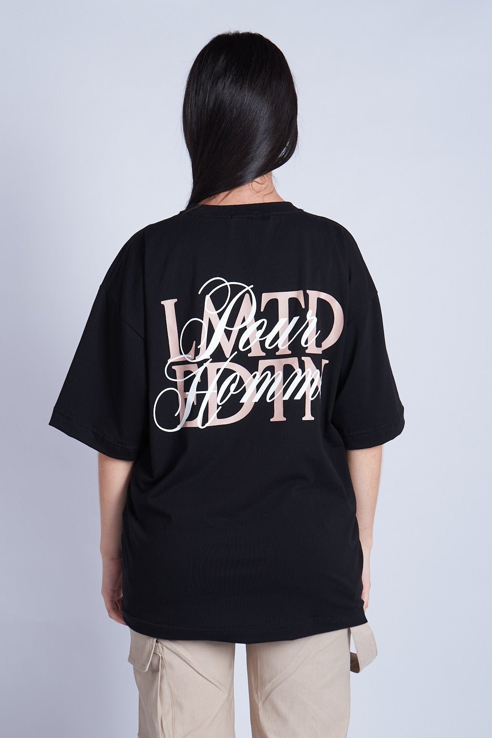 CAMISETA OVERSIZED LIMITED EDITION NEGRO - REDUX CLUB