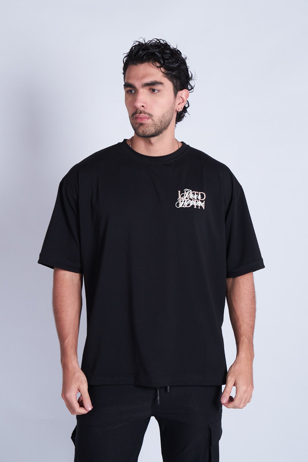 CAMISETA OVERSIZED LIMITED EDITION NEGRO - REDUX CLUB