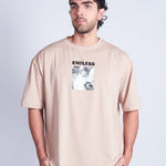 CAMISETA OVERSIZED REVIVAL CAQUI - REDUX CLUB