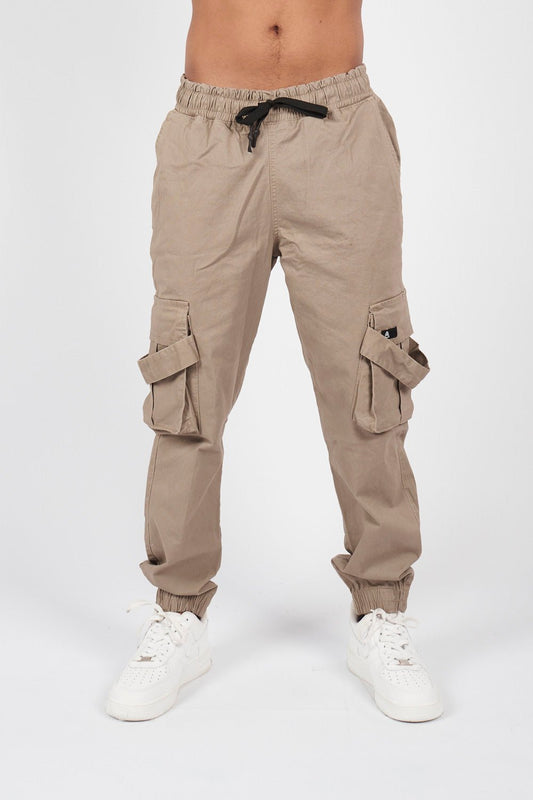 JOGGER CARGO FUELLE Y TIRA CAQUI - REDUX CLUB