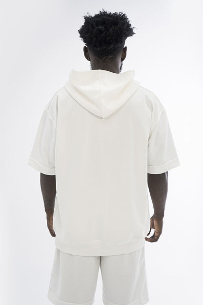 BCO Basics - Sleeve hoodie - 8277 IVORY