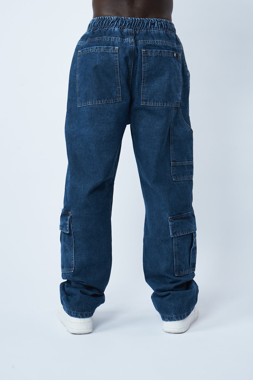 PANTALON ATELIER CARGO INDIGO