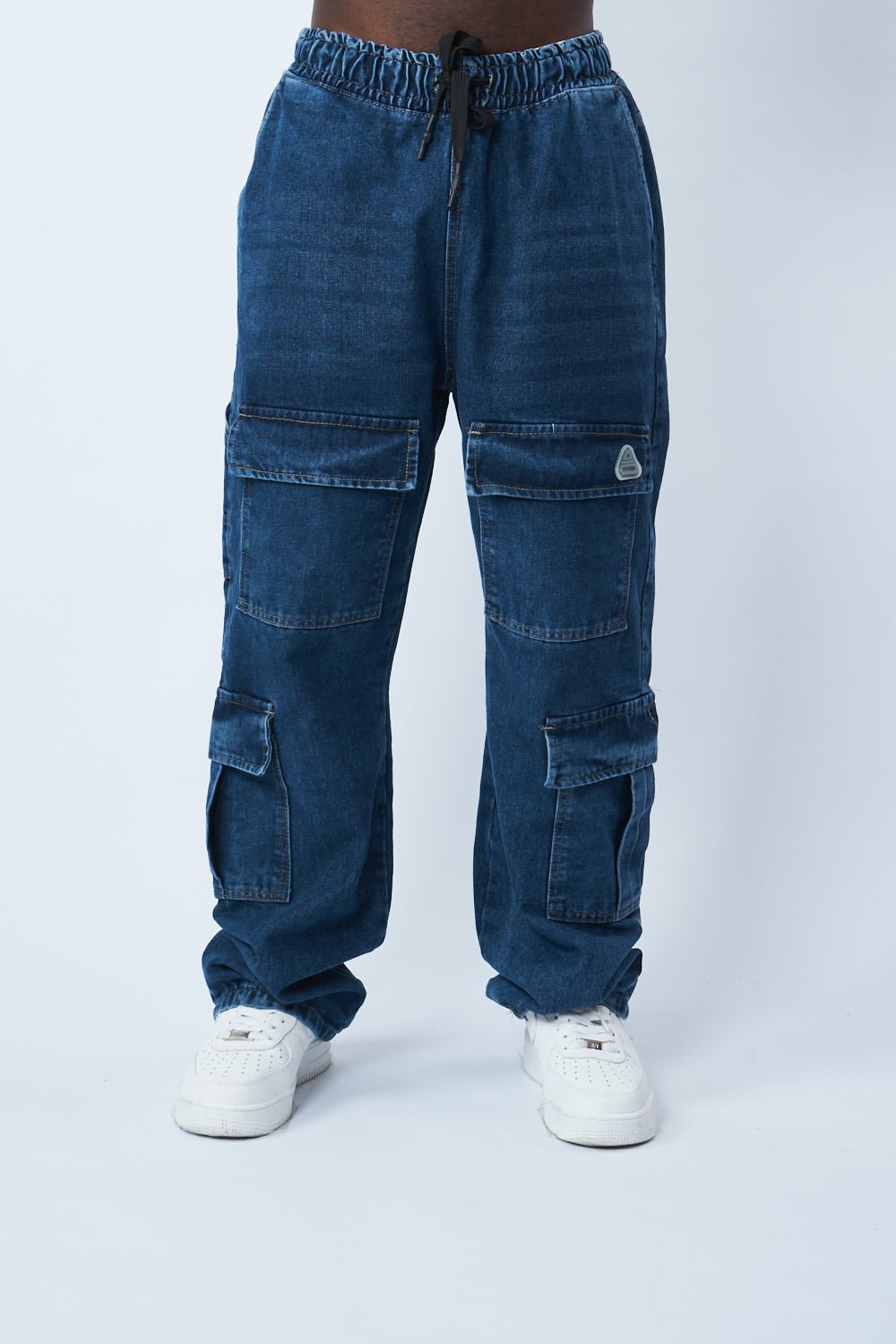 PANTALON ATELIER CARGO INDIGO