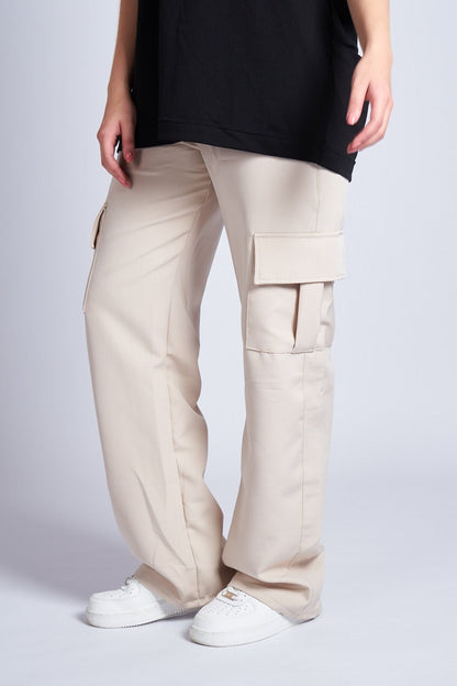 PANTALON CARGO TABLA Y CHARRETERA ARENA - REDUX CLUB