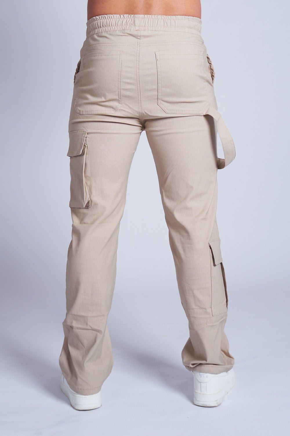 PANTALON CARGO TABLA Y CHARRETERA ARENA - REDUX CLUB