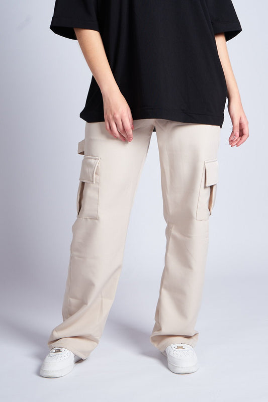 PANTALON CARGO TABLA Y CHARRETERA ARENA - REDUX CLUB