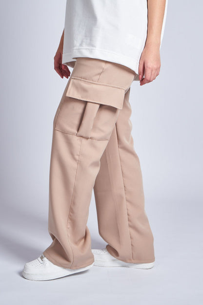 PANTALON CARGO TABLA Y CHARRETERA CAQUI - REDUX CLUB