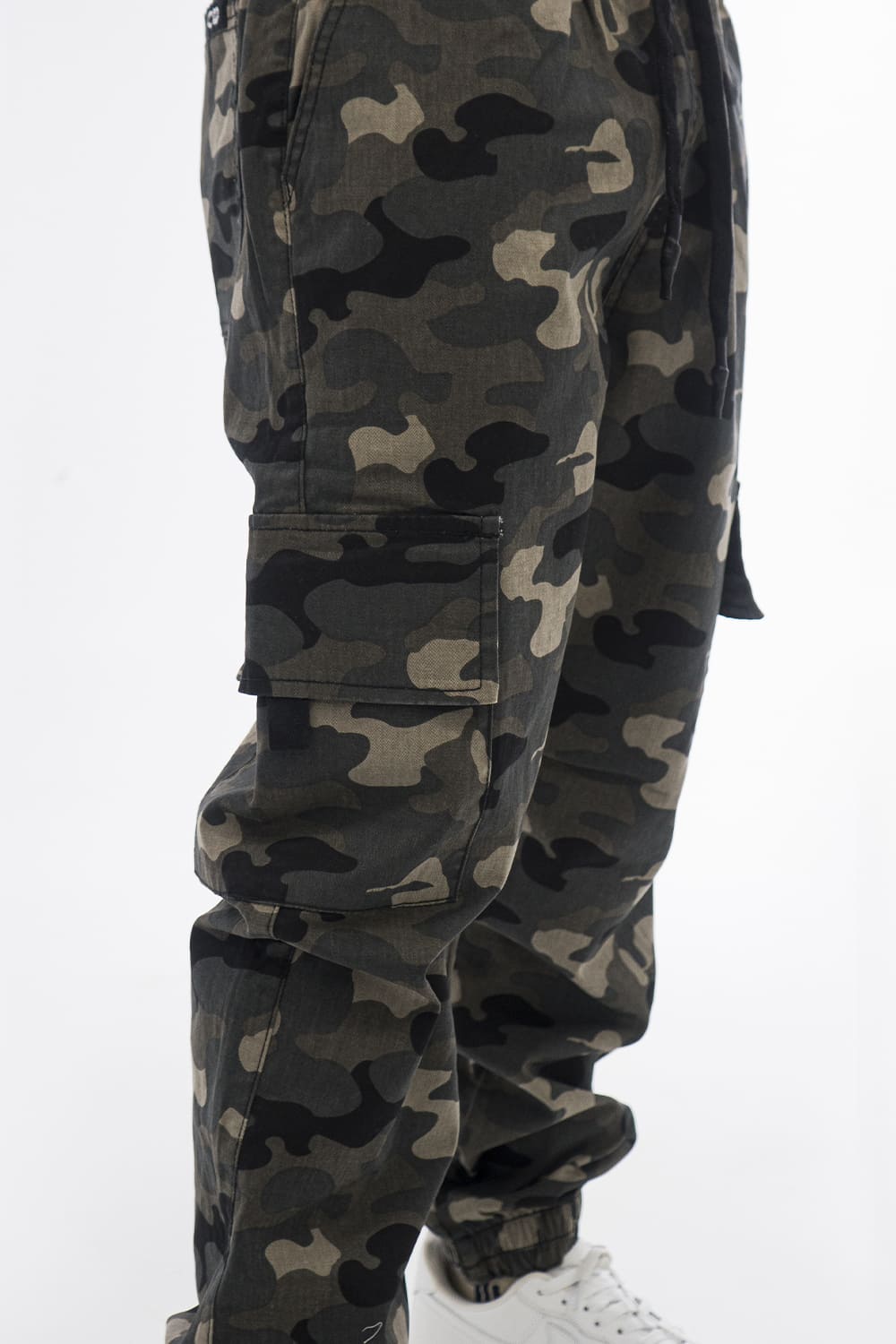 Wild signle cammo Cargo Pants - Deep Gray 8249